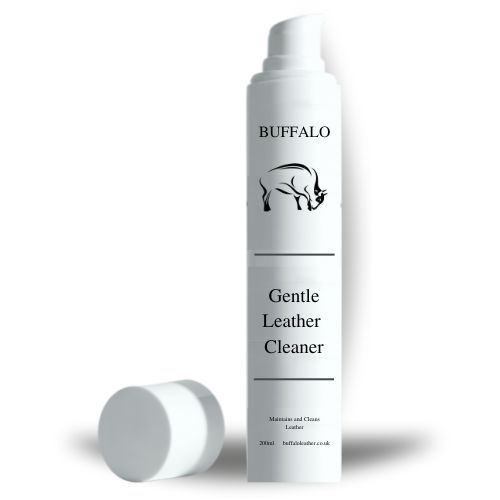 Gentle Foaming Cleaner For Luxury Leather Items