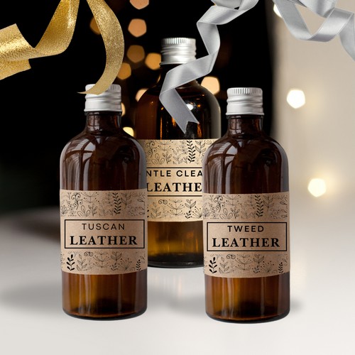 Leather Conditioner Designer Fragrance Gift Set