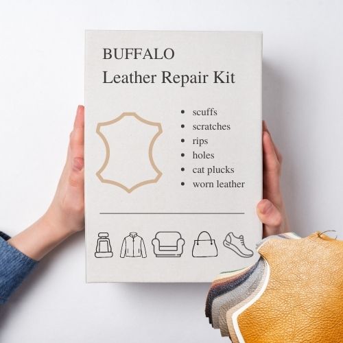 Leather Repair Touch Up Kit - For Furniture and Car Seats