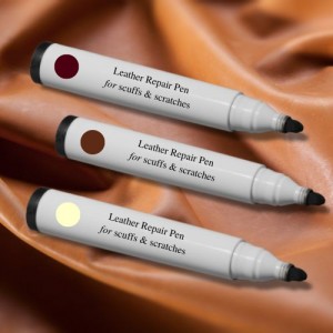 Leather Repair Pen - With Precision Tip for scratches, scuffs and worn edges